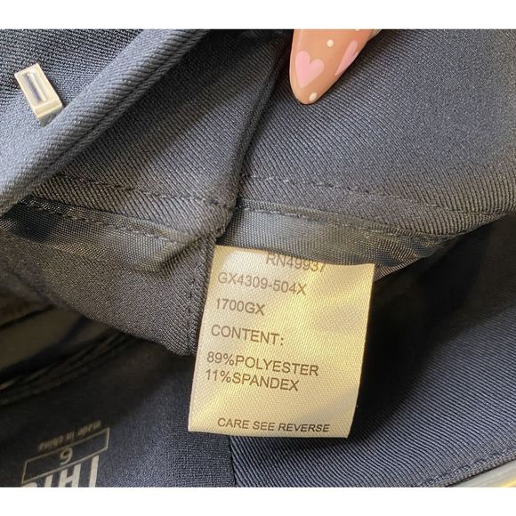 Tail Activewear Golf Shorts Womens Size 6 Midnight Navy Modern Fit Stretch NEW - Picture 6 of 6